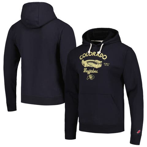 Men's League Collegiate Wear Black Colorado Buffaloes Stadium Essential Pullover Hoodie