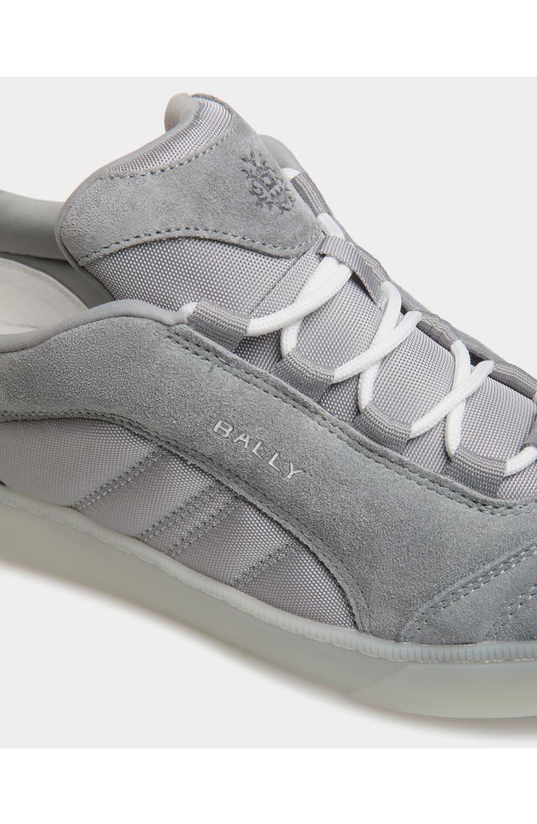 Bally Raise Sneaker in Suede Leather and Nylon, Alternate, color,