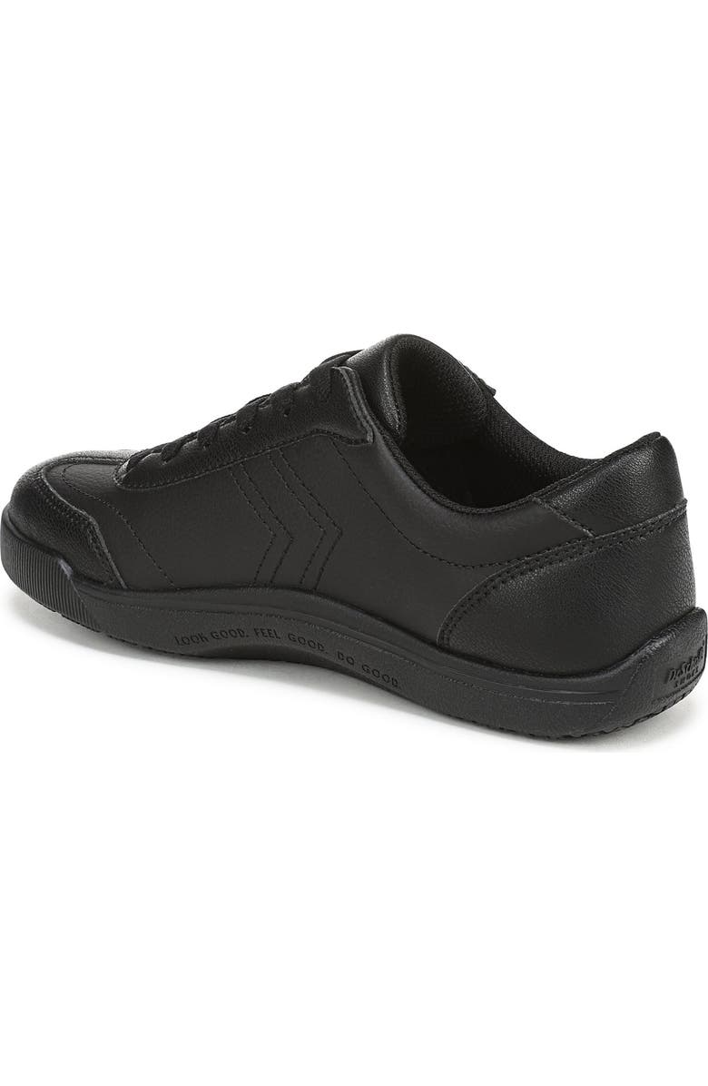 Dr. Scholl's Be True SR Leather Sneaker, Alternate, color, Black Leather