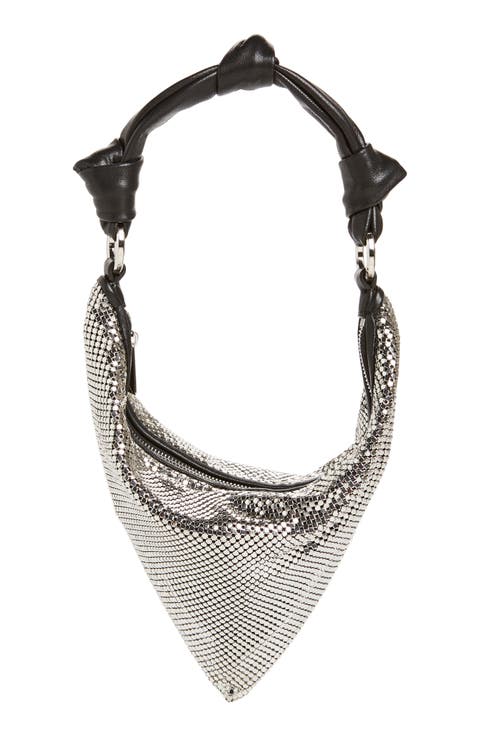 Mini Cameron Mesh Hobo Bag