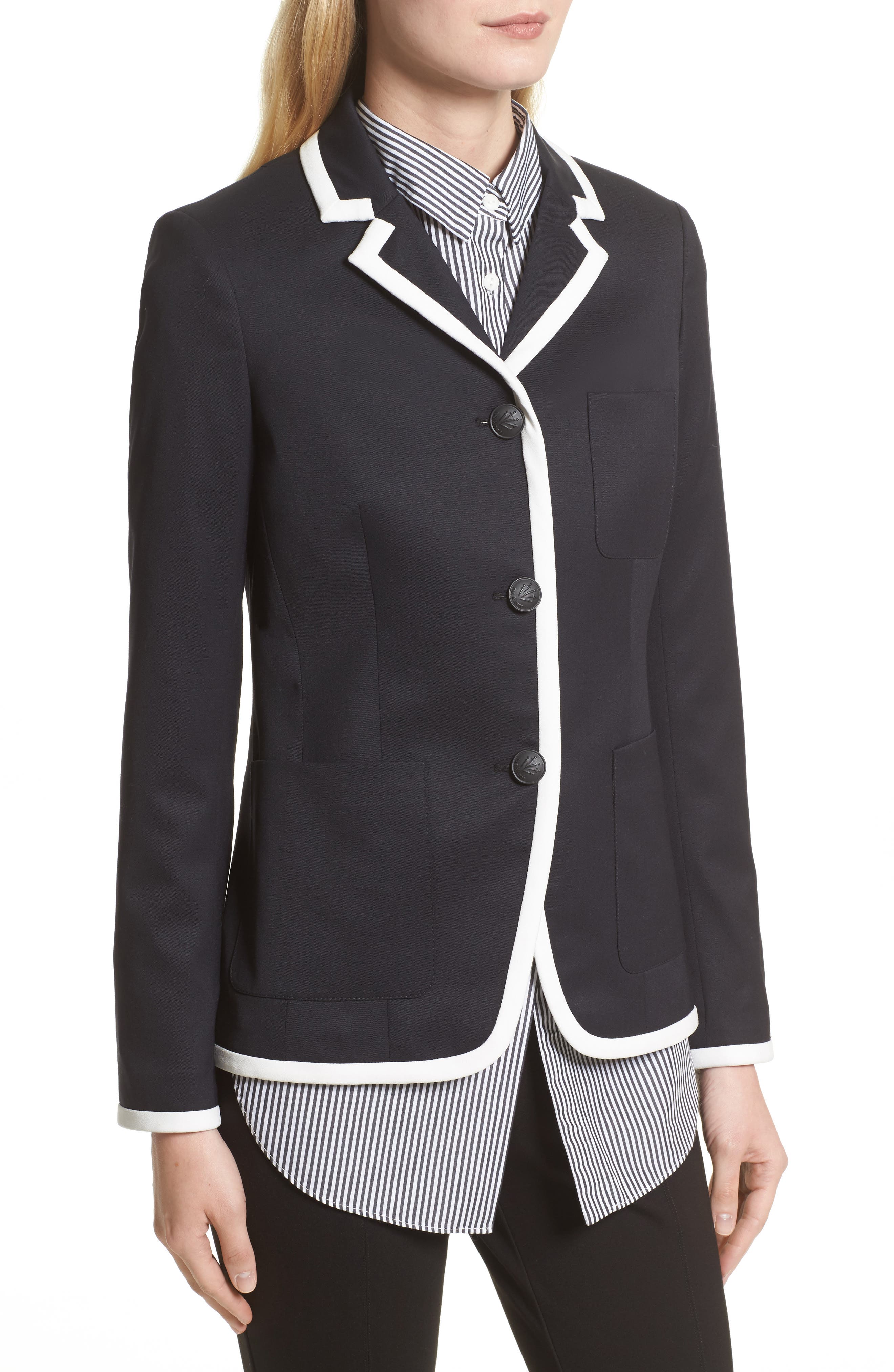rag & bone Redgrave Piped Blazer (Nordstrom Exclusive) (Women ...