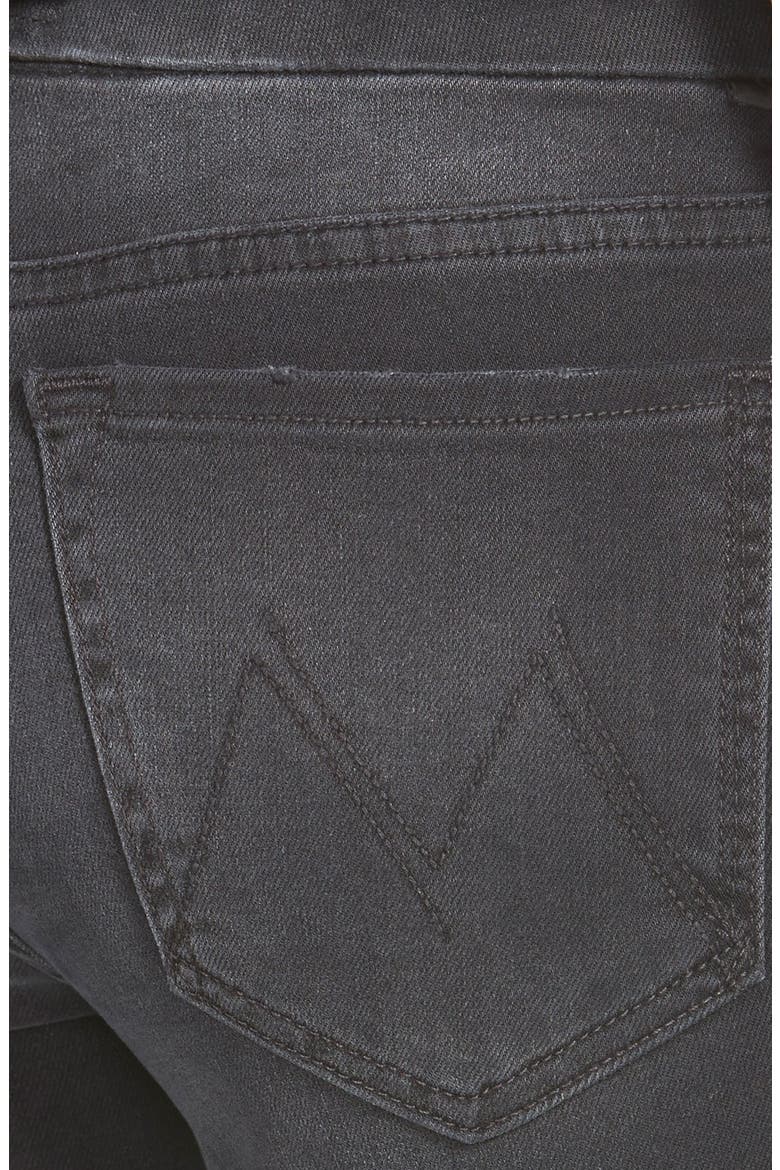 'The Looker' Frayed Ankle Jeans, Alternate, color, WAIT UNTIL DARK