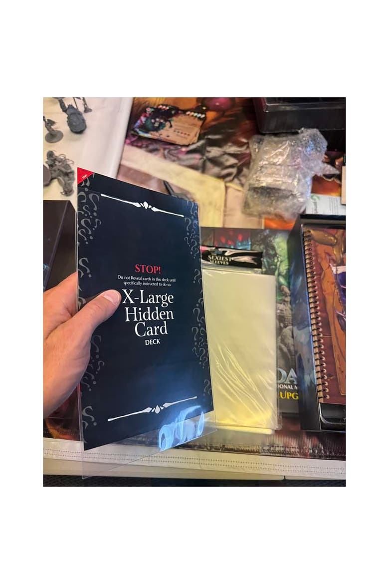 The Sexiest Sleeves 50 Pack, 10x6 Inches, XL Size, Clear Card Sleeves, Alternate, color, Clear