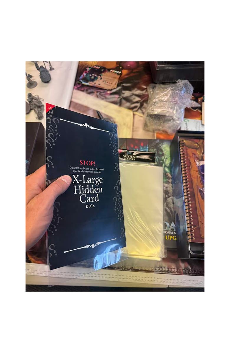 Middara The Sexiest Sleeves 50 Pack, 10x6 Inches, XL Size, Clear Card Sleeves, Alternate, color, 