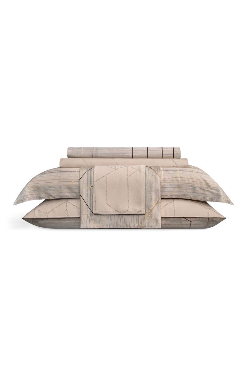 Togas Noeys fitted sheet, Alternate, color, Brown