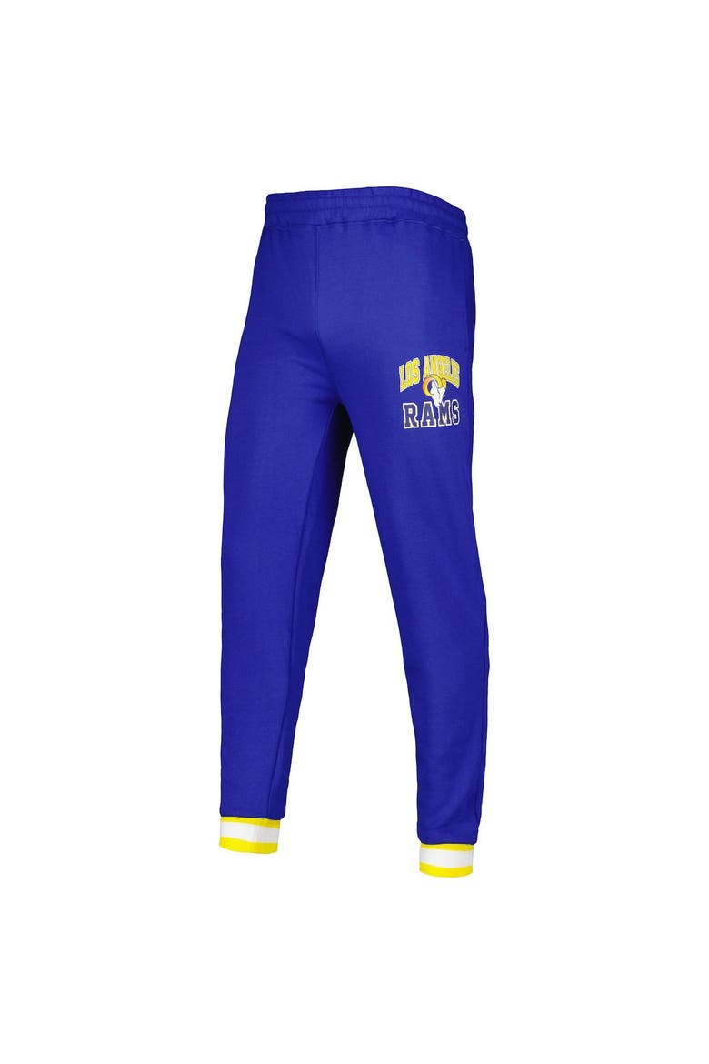 Men's Starter Royal Los Angeles Rams Blitz Fleece Jogger Pants, Alternate, color, Royal