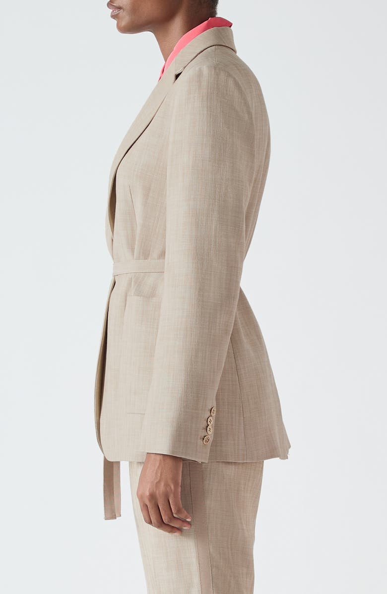 LK Bennett Amelia Belted Jacket, Alternate, color, 