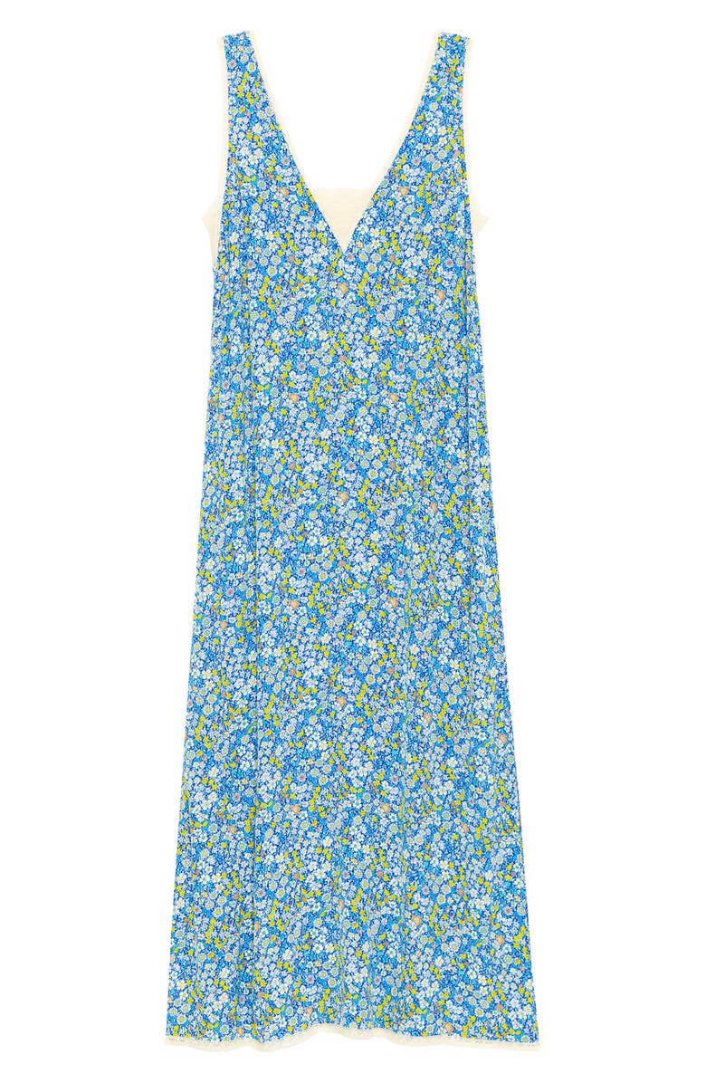 Zadig & Voltaire Renzo Liberty Floral Maxi Dress, Main, color, Pear