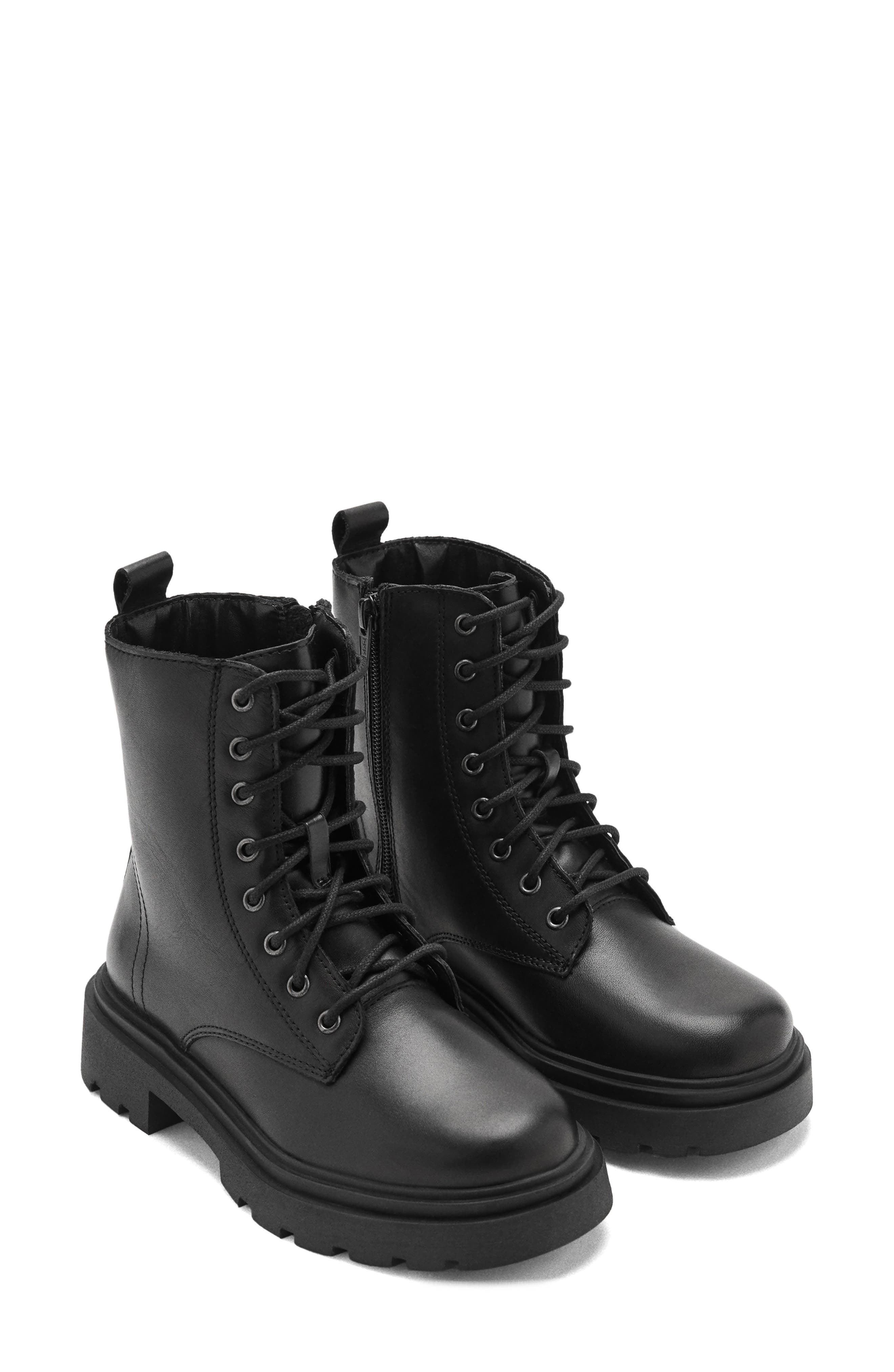 MANGO TEEN Combat Boot, Main, color, 