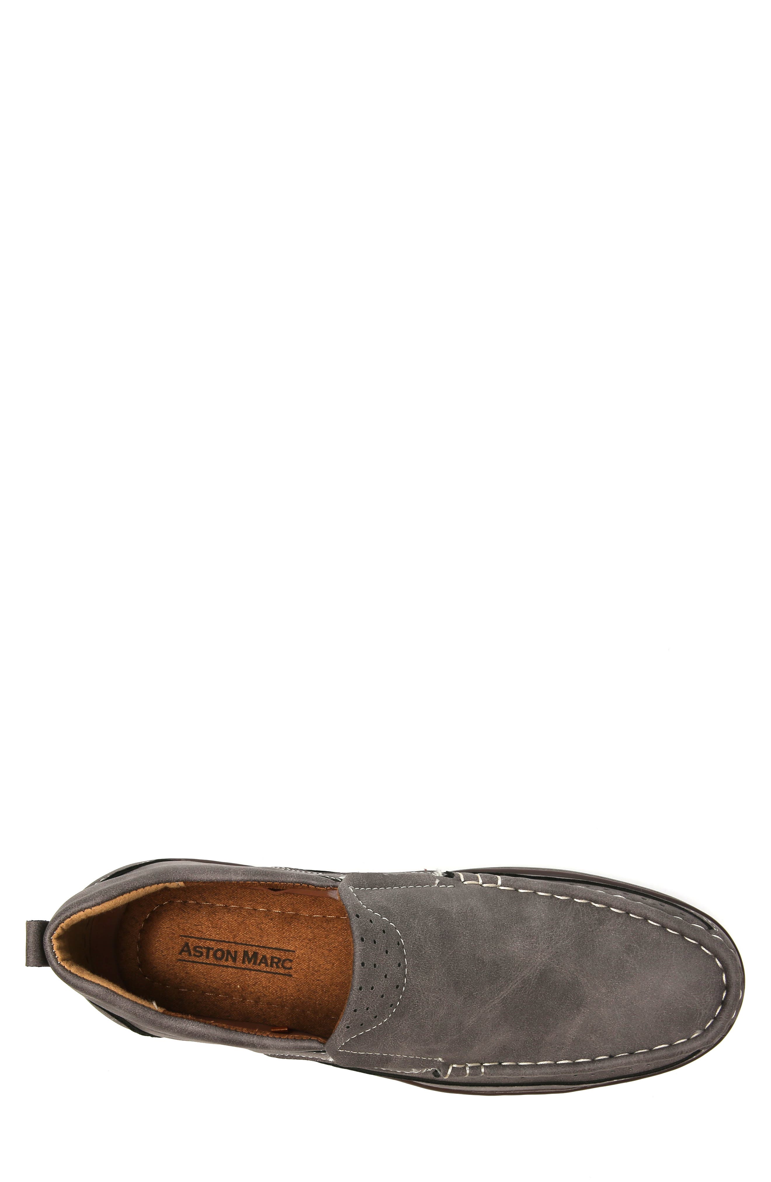 ASTON MARC Comfort Slip-On Loafer, Alternate, color, Grey