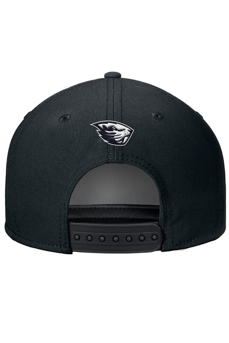 Men's Nike Black Oregon State Beavers Rise Adjustable Hat, Alternate, color, Black