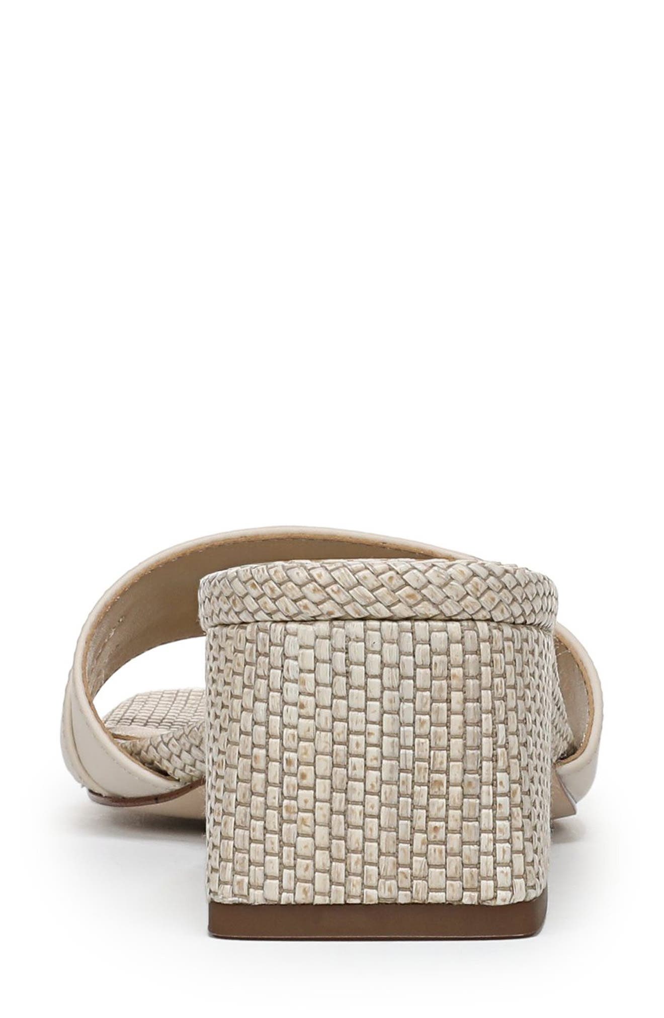 Sam Edelman Wilma Block Heel Slide Sandal, Alternate, color, Modern Ivory