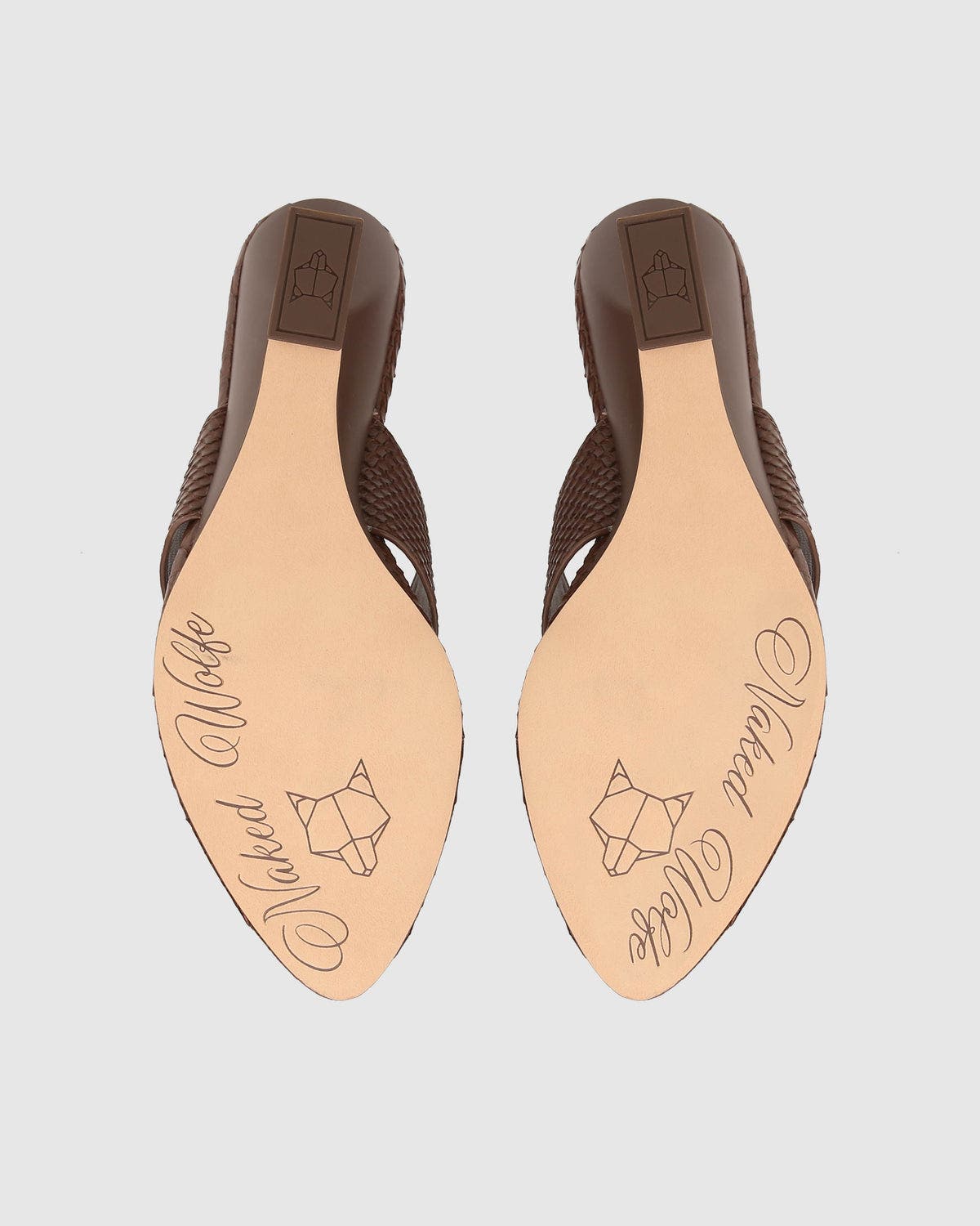 Naked Wolfe Stampede Off White Snake, Alternate, color, Brown