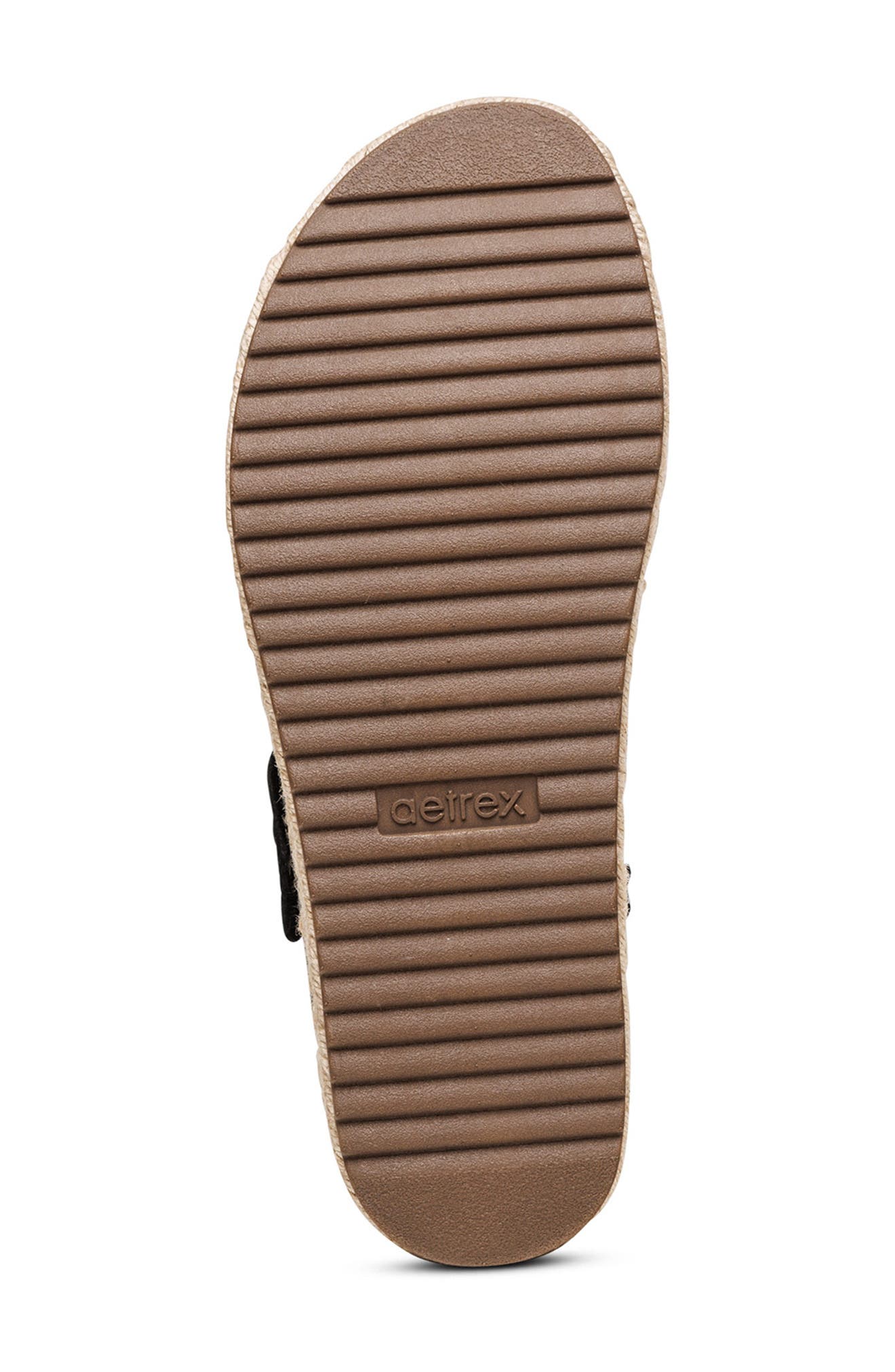 Aetrex Vania Platform Sandal, Alternate, color, 