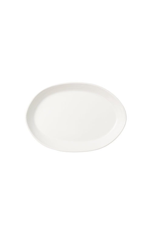 Haand Oval Platter In White