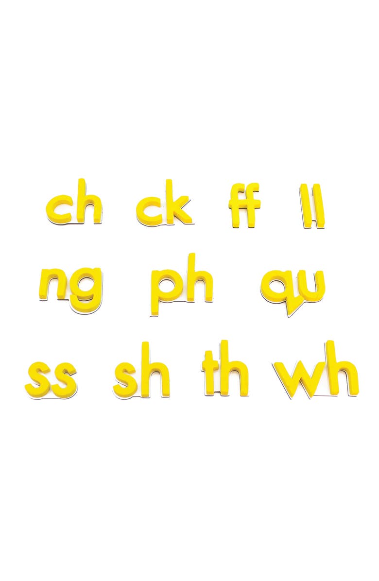 Junior Learning Alphabet and DIGRAPHS Print Rainbow Set of 56, Alternate, color, 