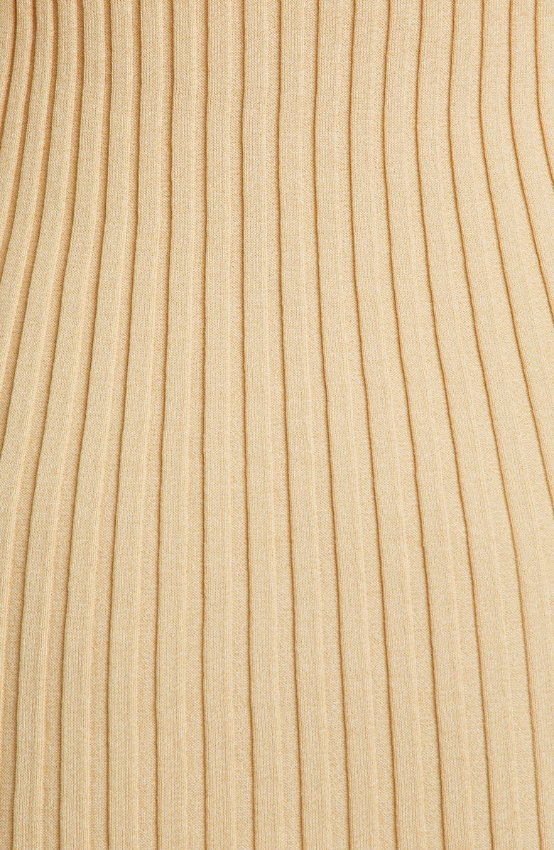 Vince Collar Rib Sweater, Alternate, color, Milk Honey