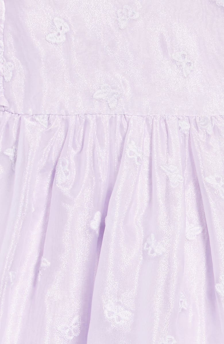 Nordstrom Kids' Embroidered Mesh Dress, Alternate, color,