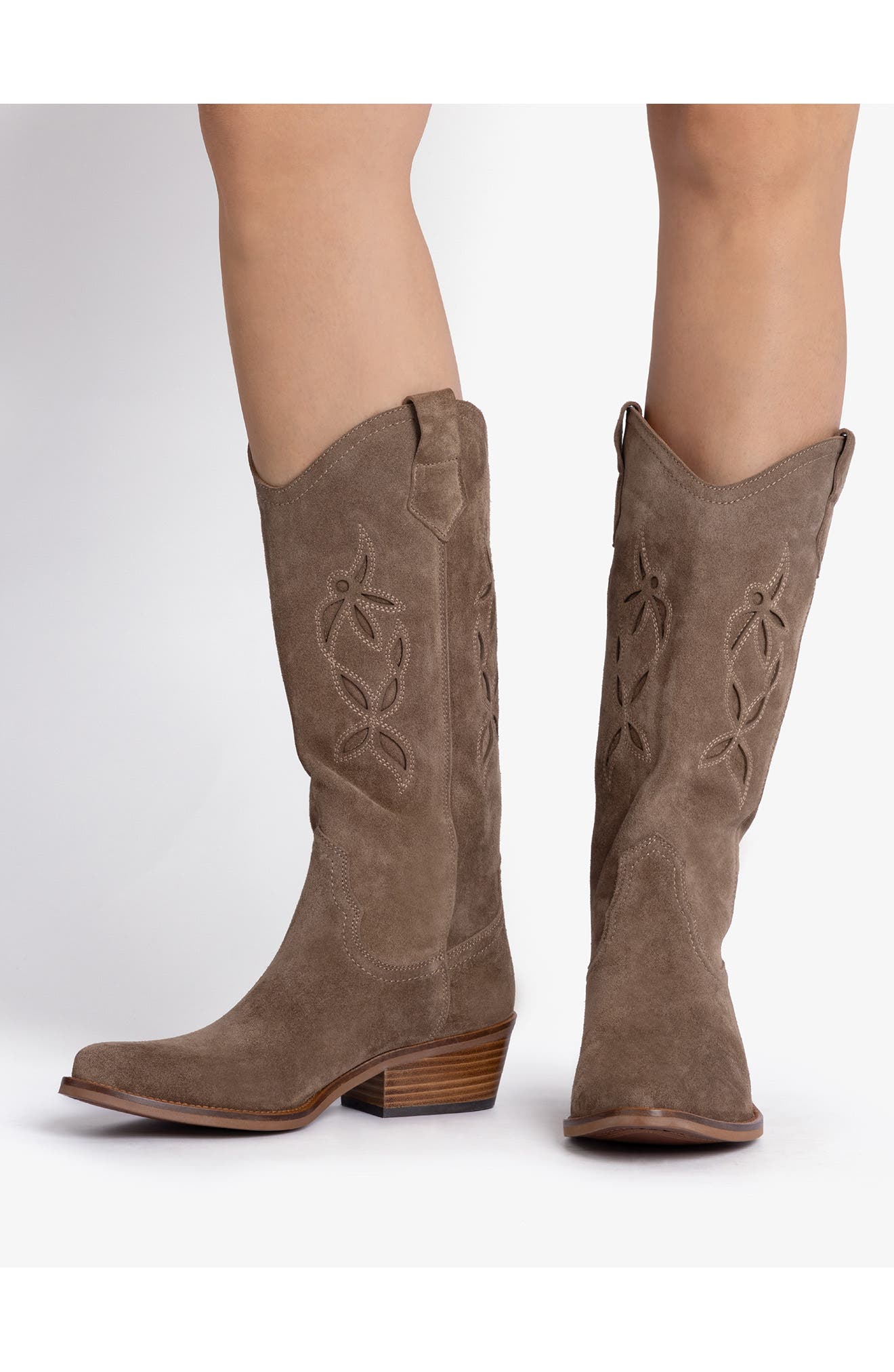 Penelope Chilvers Jasmine Embroidered Western Boot, Alternate, color, 