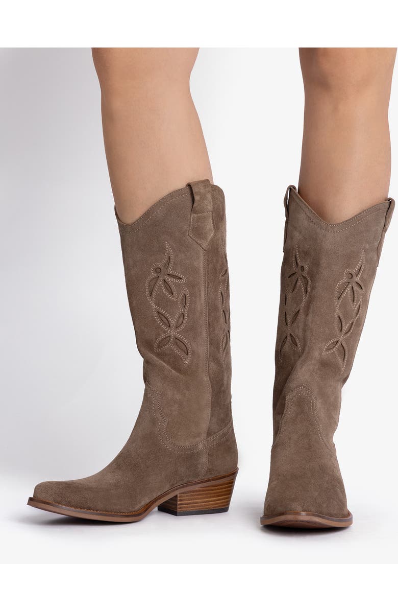 Penelope Chilvers Jasmine Embroidered Western Boot, Alternate, color,