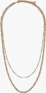 H&M Waterproof Two-strand Necklace