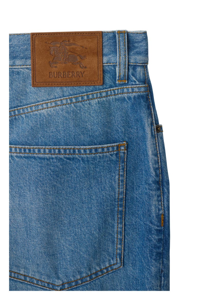 Burberry Loose Jeans, Alternate, color, Mid Blue