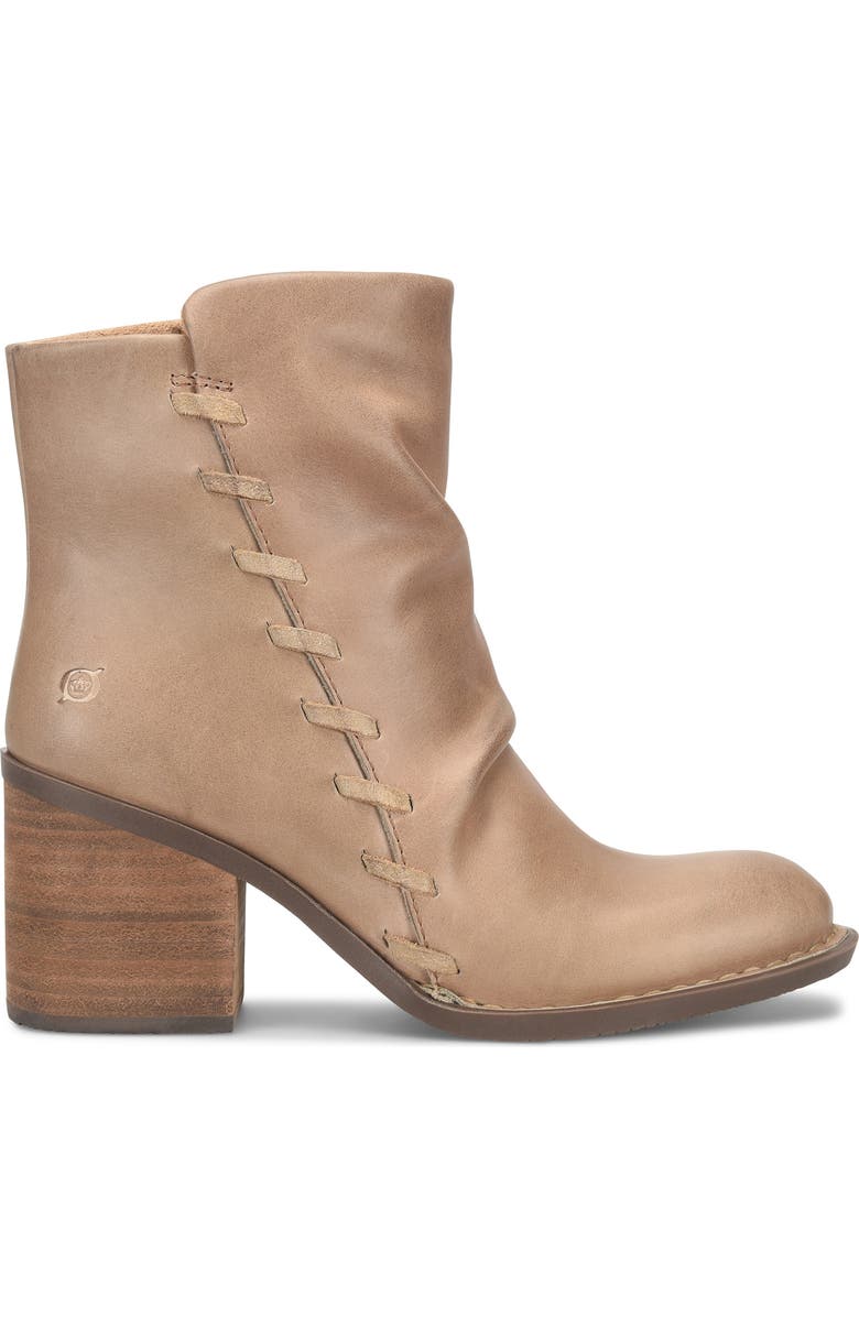 Børn Toni Bootie, Alternate, color, Grey Leather