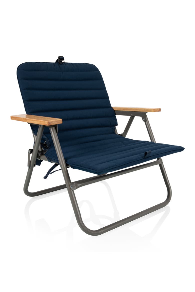 Descanso Padded Beach Chair, Main, color, BLUE