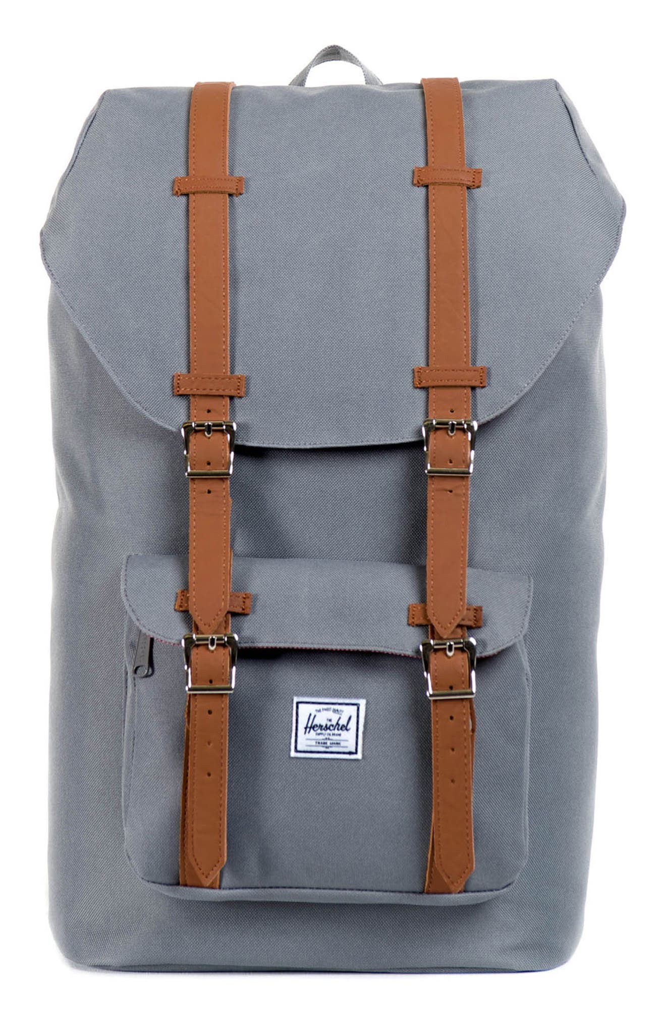 Little America Backpack, Main, color, GREY