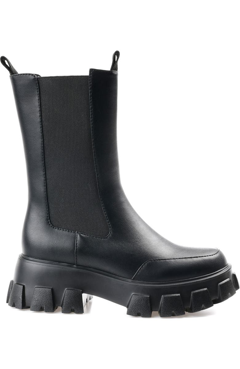Journee Collection Vista Lug Sole Tall Chelsea Boot, Alternate, color,