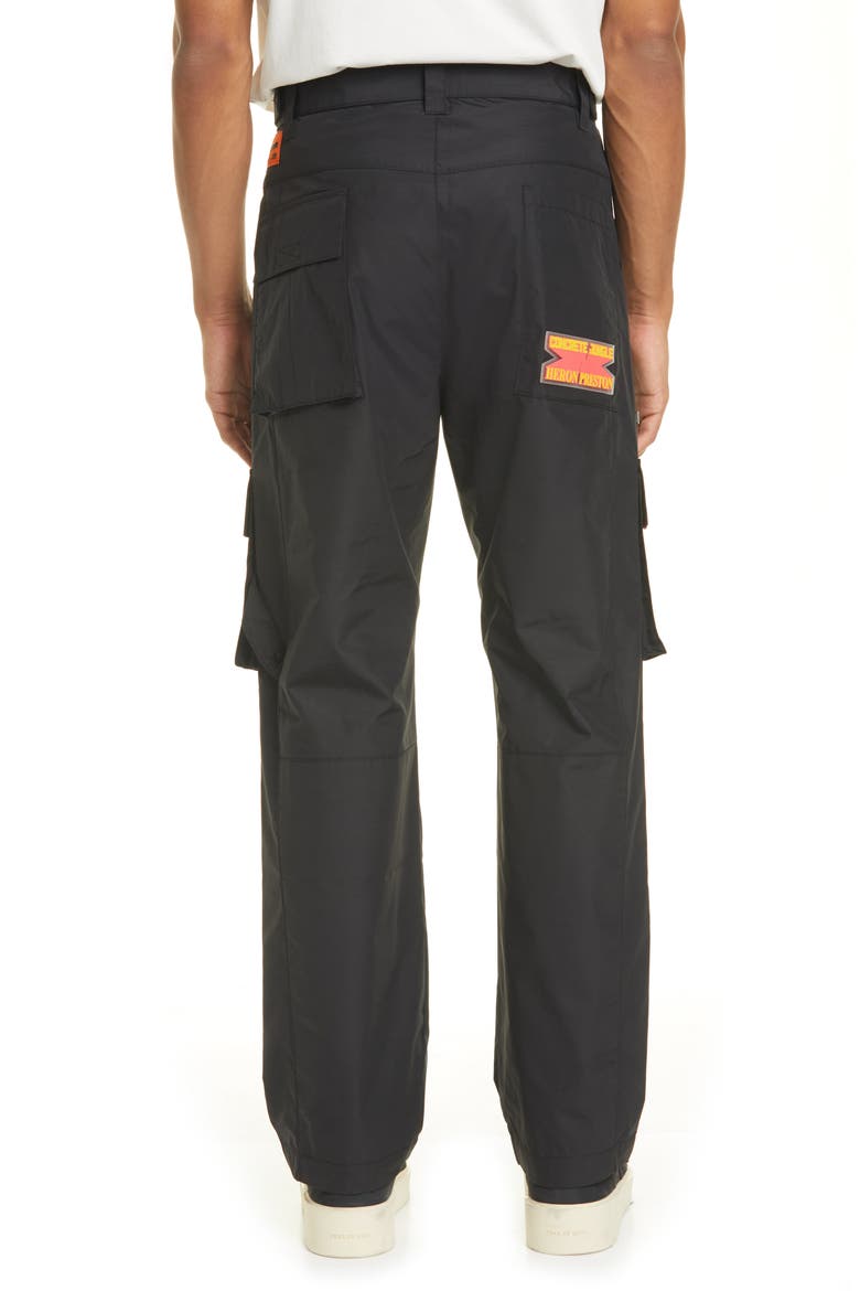 Cargo Pants, Alternate, color, BLACK ORANGE