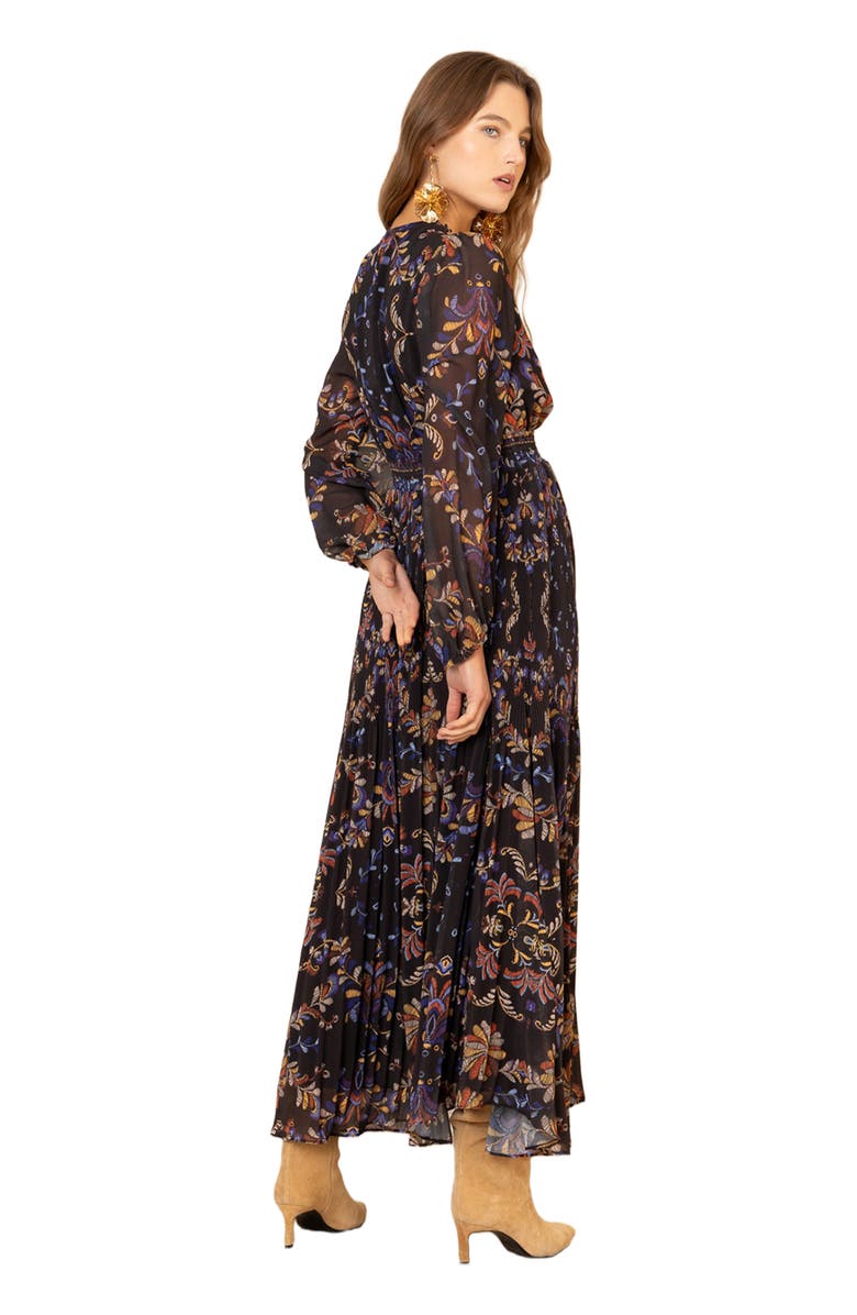 Hale Bob Alisson Chiffon Maxi Dress, Alternate, color, 
