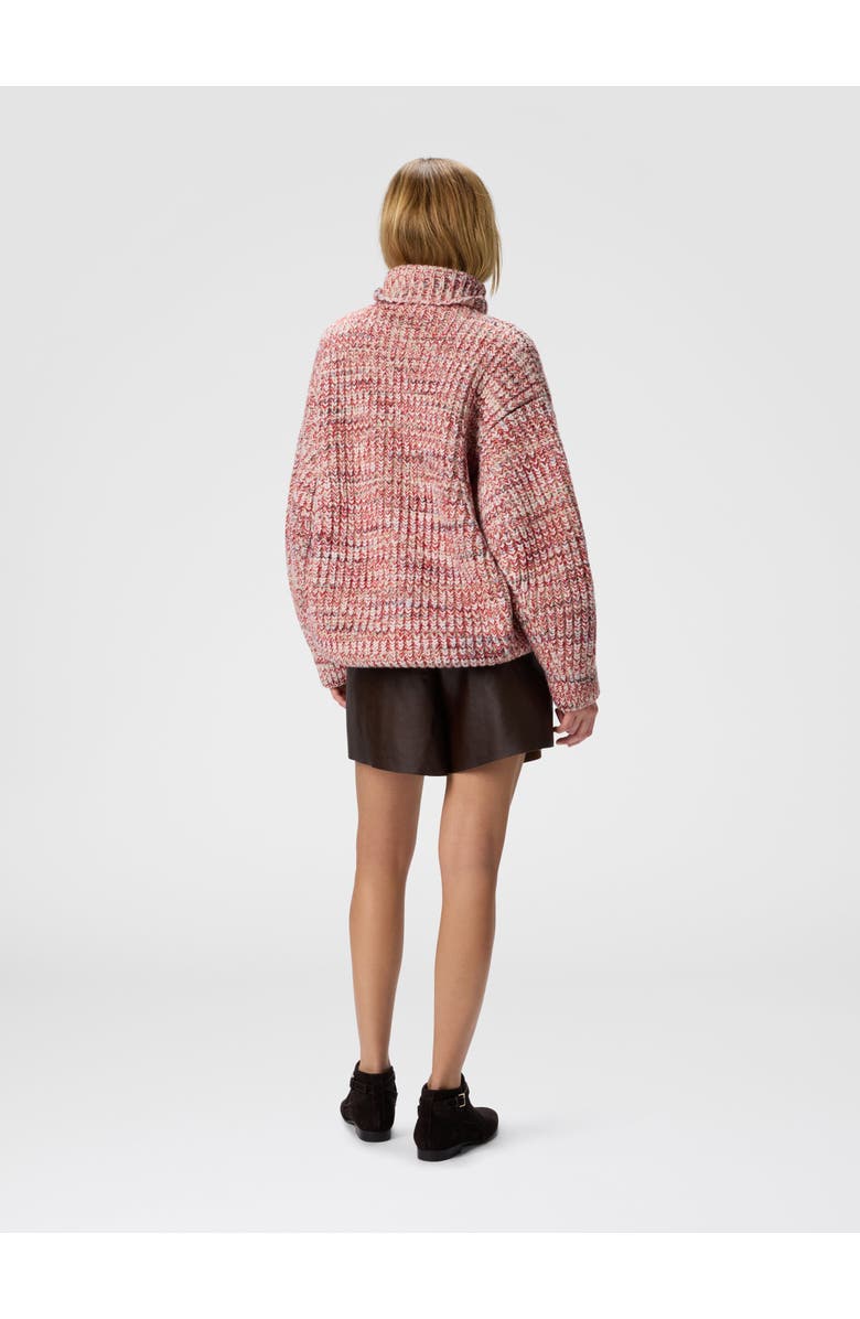 Missoni Oversized High-neck Flame Knit Sweater, Alternate, color, Multicoloured