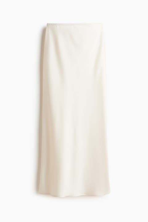 Satin Maxi Skirt