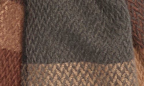 Nanette Lepore Faux Fur Pompom Beanie & Scarf Gift Set In Brown