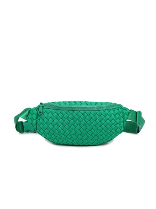 Sol And Selene Aim High Belt Bag In Kelly Green