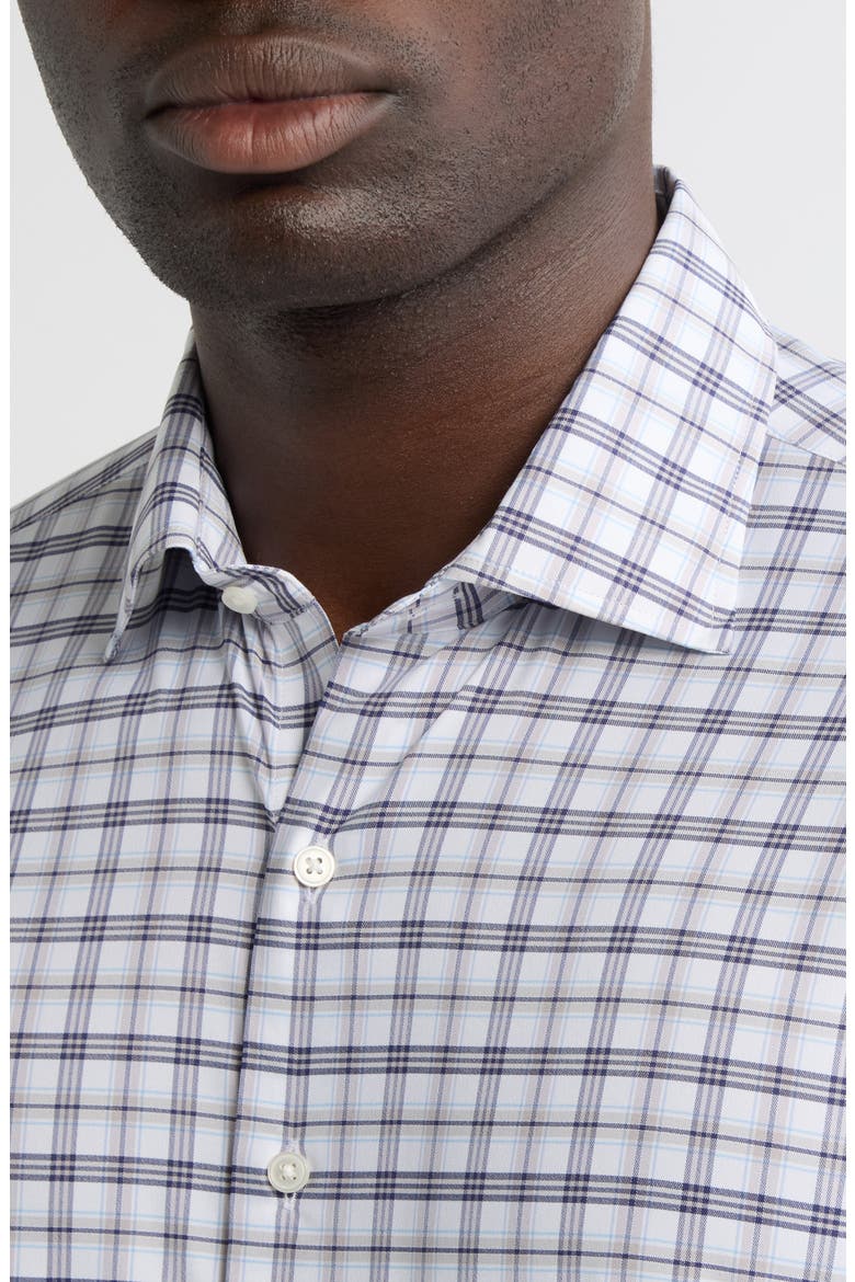 Matthews Performance Twill Sport Shirt, Alternate, color, WHITE