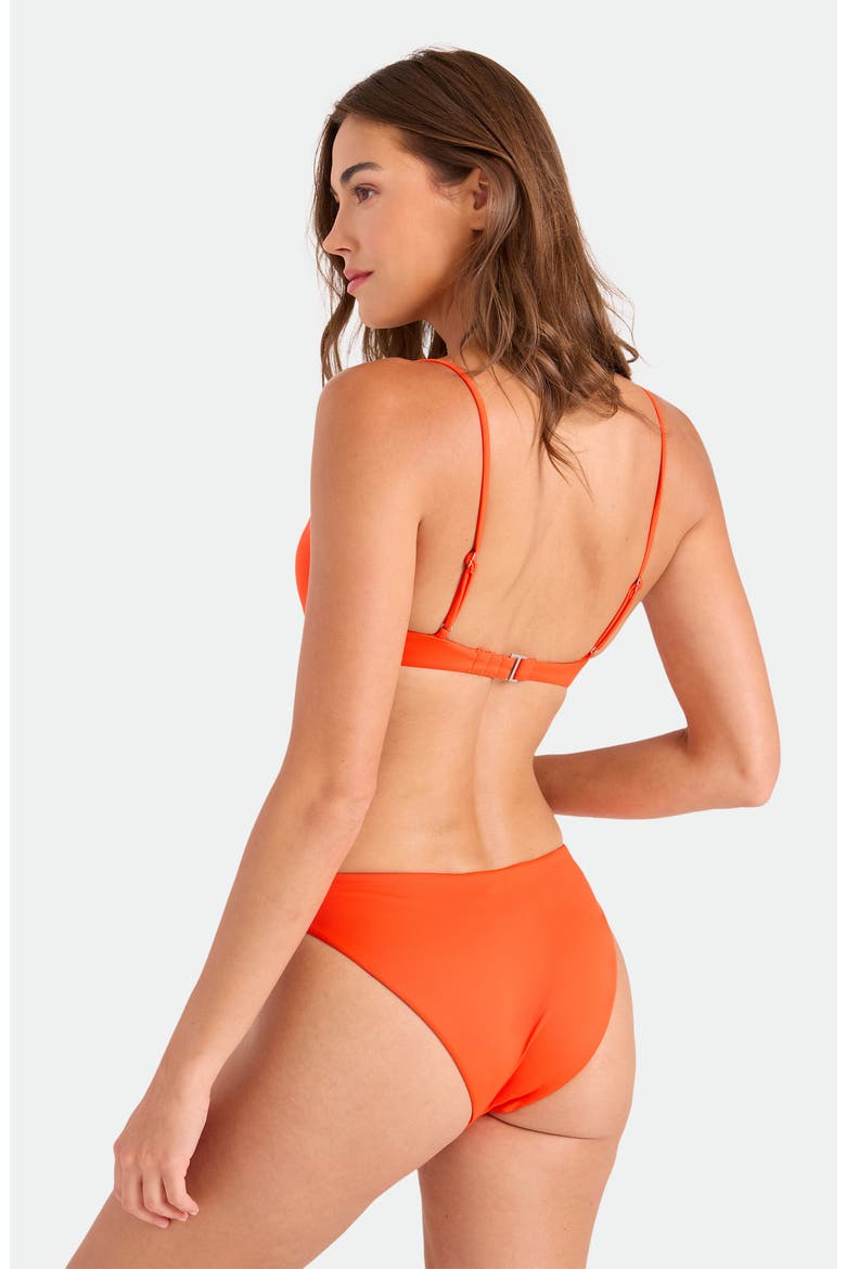 Simply Seamless Hipster Bikini Bottoms, Alternate, color, PERSIMMON