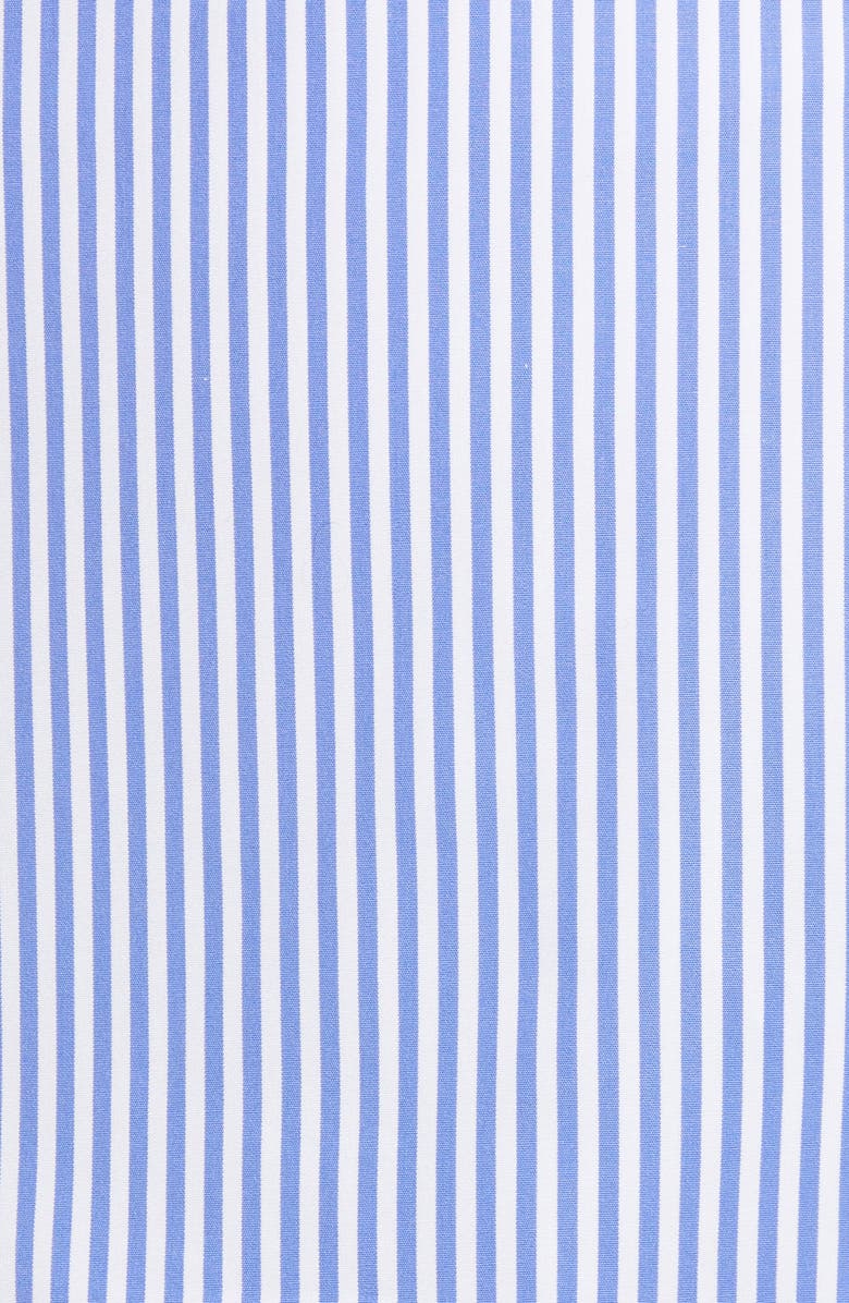 Nordstrom Signature Asymmetrical Stripe Cotton Skirt, Alternate, color,