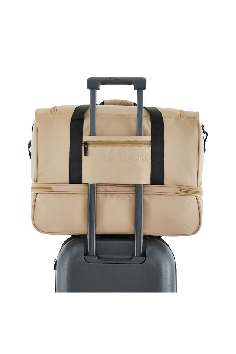 Eindhoven Two-Section Weekender Bag, Alternate, color, TRAVERTINE