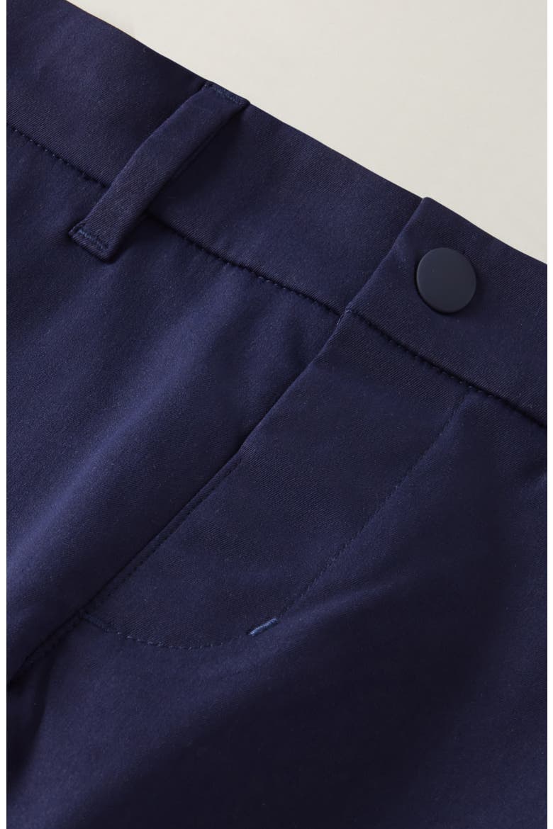 Kids' Flat Front Twill Chinos, Alternate, color, NAVY PEACOAT