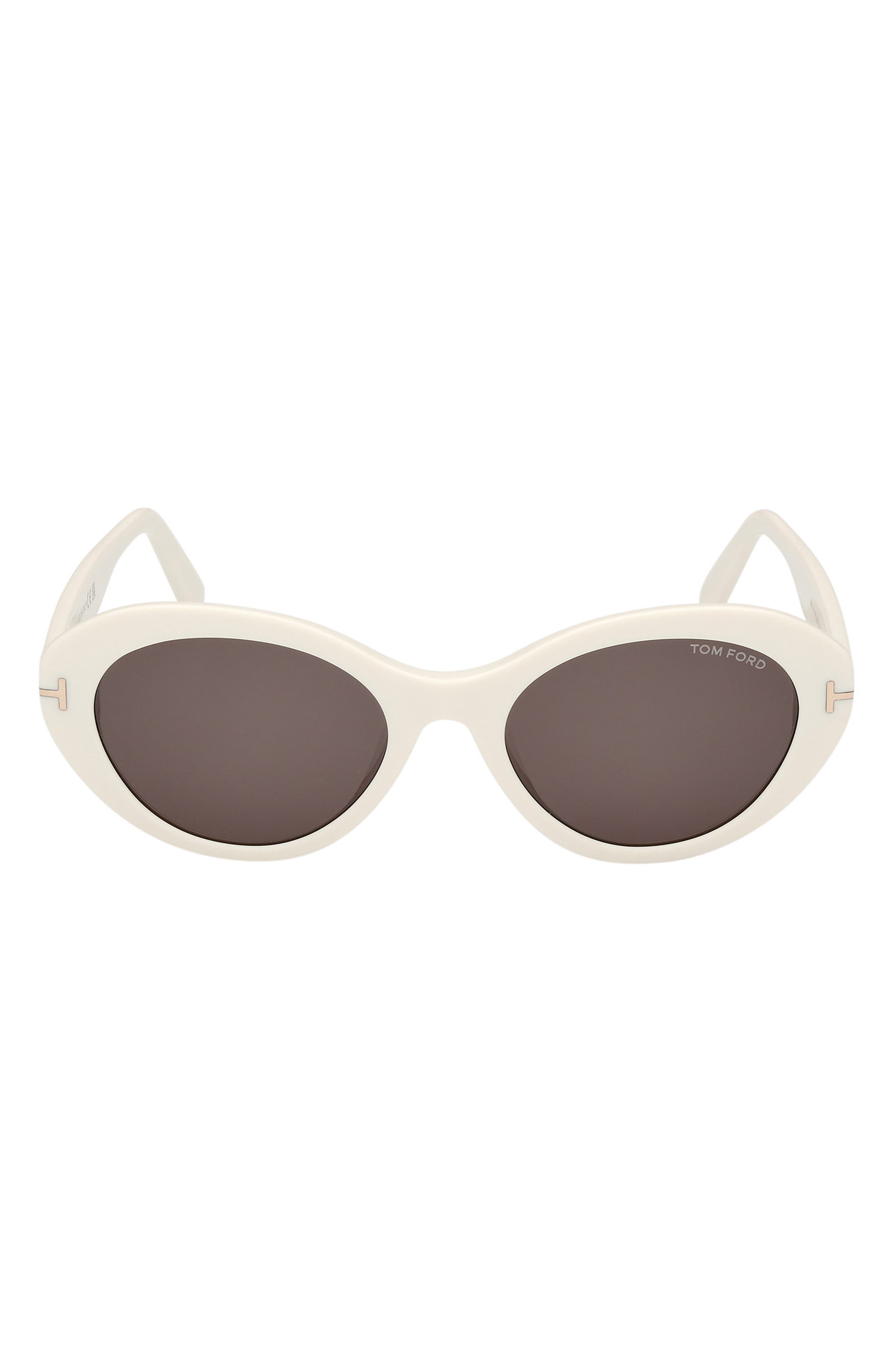 TOM FORD 53mm Oval Sunglasses