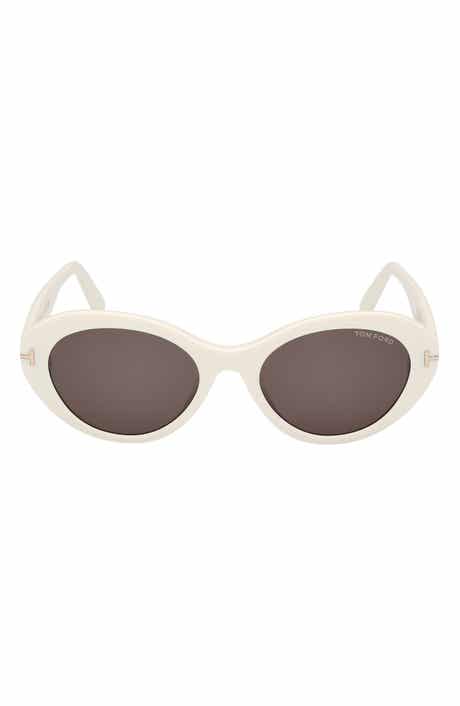 TOM FORD 53mm Oval Sunglasses
