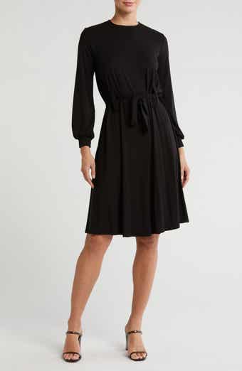 GO COUTURE Long Sleeve A-Line Dress