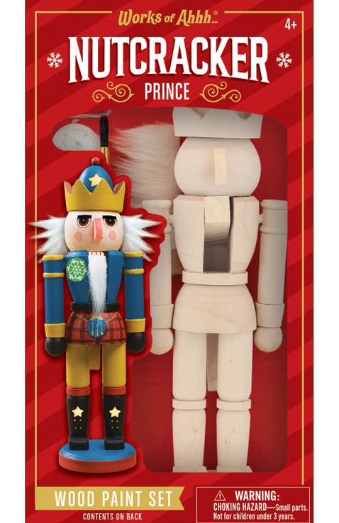 Nutcracker Prince Wood Craft Kit