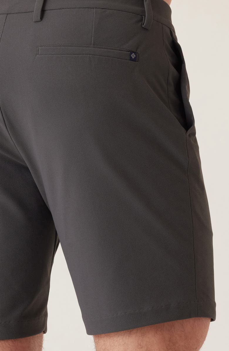 DEKE Momentum Mobile Pulse Pique Warp Knit Bermuda Shorts, Alternate, color, Shadow