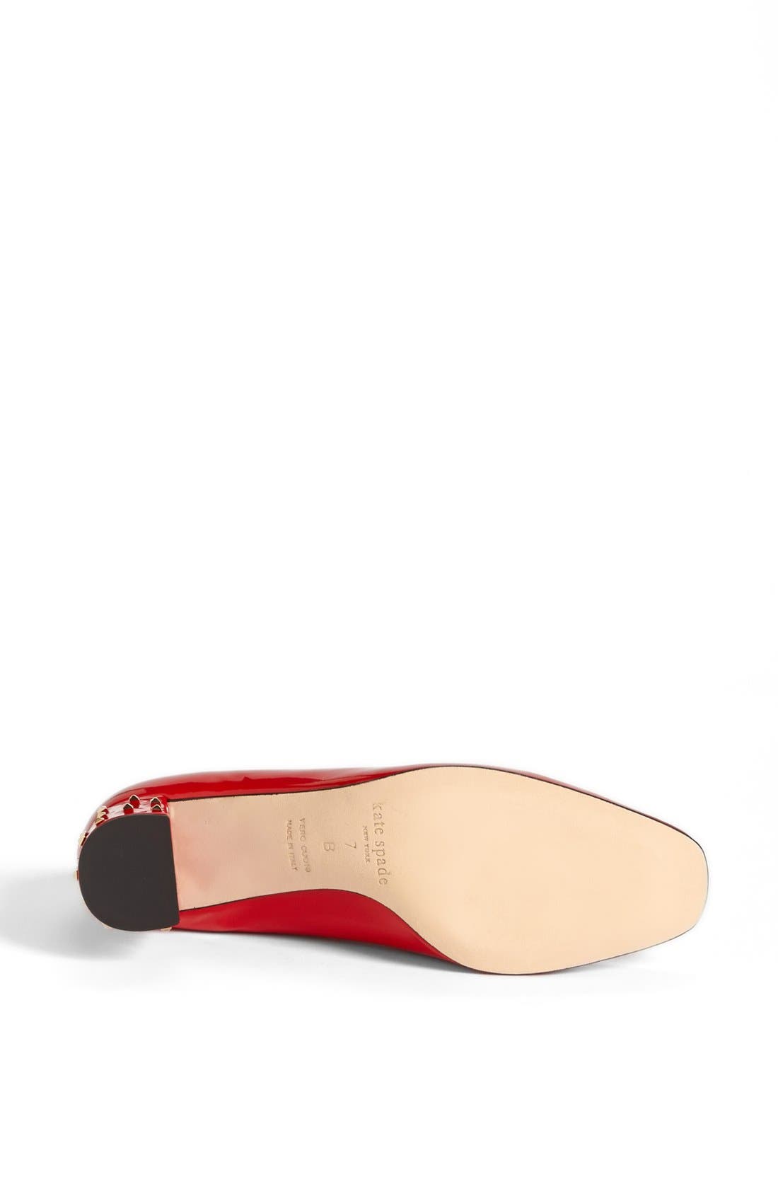 'derena' pump, Alternate, color, MARASCHINO RED PATENT