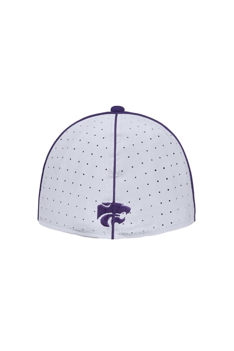 Men's Nike White Kansas State Wildcats 2025 On-Field True Performance Baseball Fitted Hat, Alternate, color, White