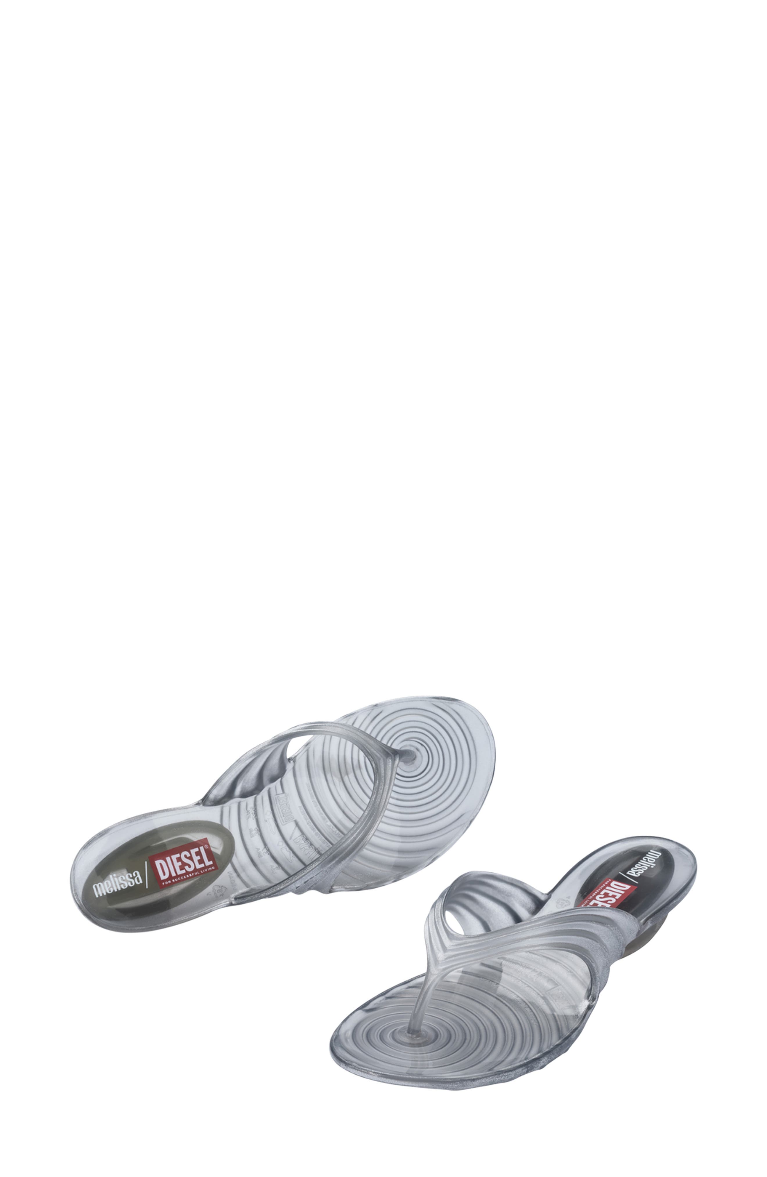x Diesel Flip Flop, Alternate, color, TRANSPARENT