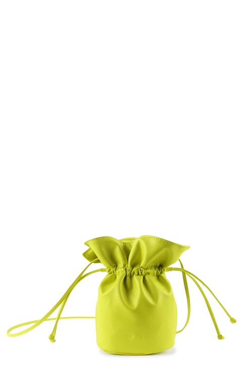 Vegan Leather Bucket Bag